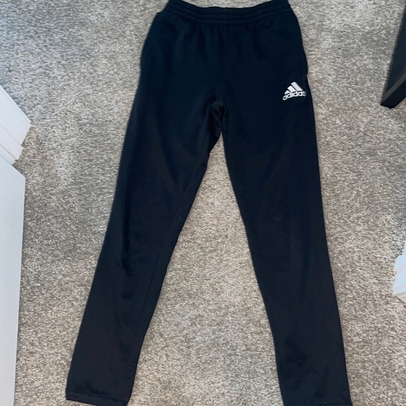Black Adiddas Jogger Sweatpants - Picture 1 of 3